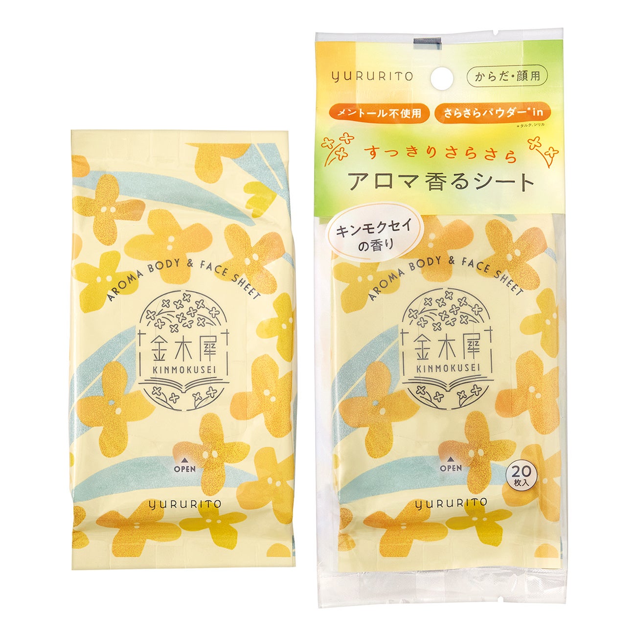 ゆるりと ゆるりと 金木犀　リフレッシュシート　