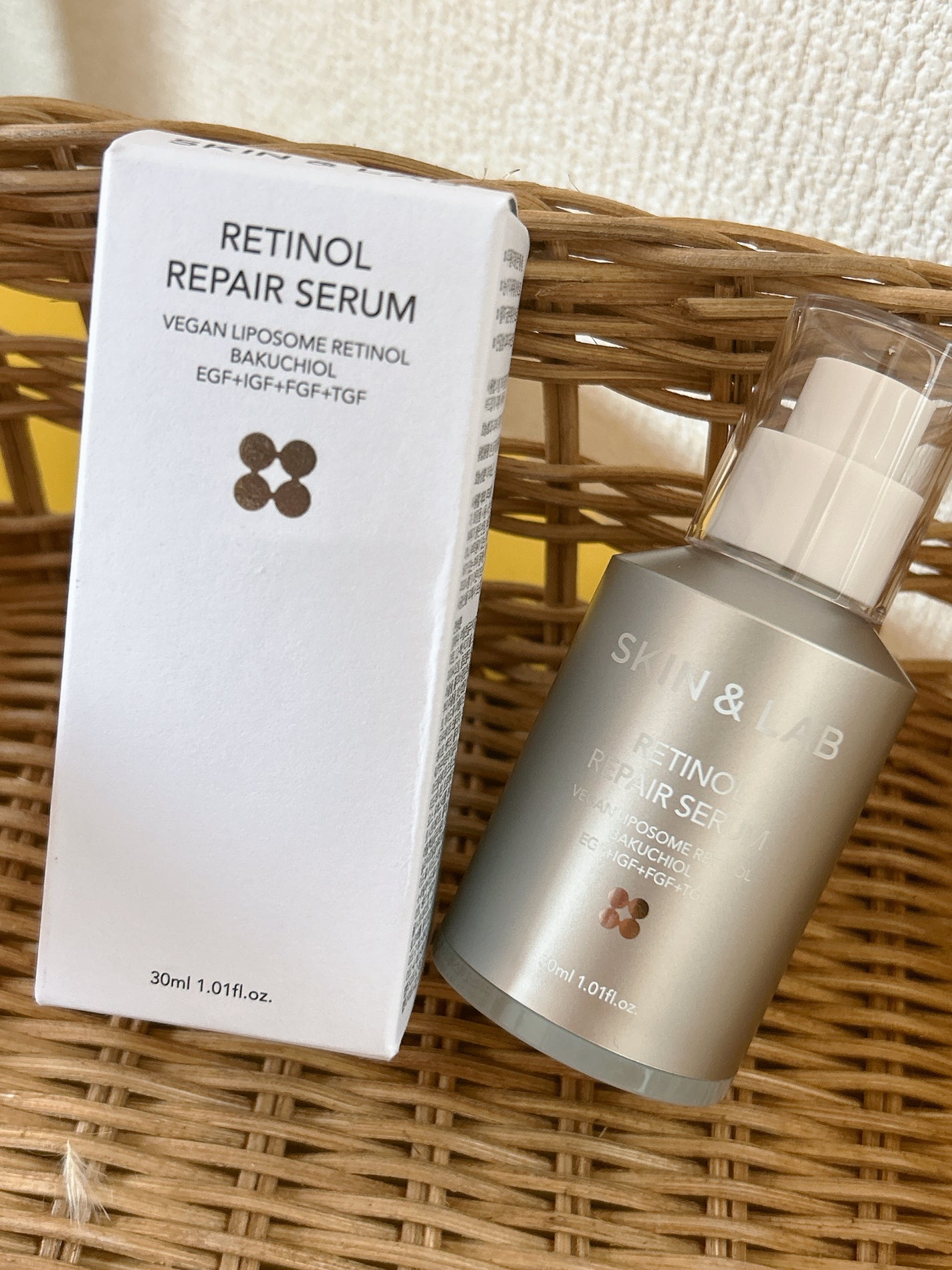 ヴィーガンリポソームレチノールセラム/SKIN&LAB/美容液を使ったクチコミ(2枚目)
