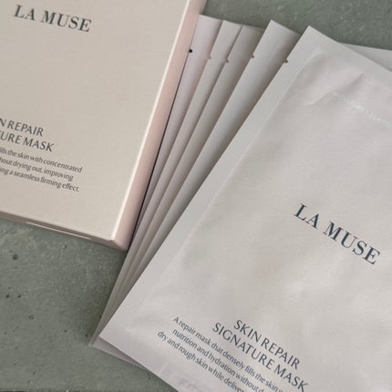 スキンリペアシグネチャーマスク/ラミューズ/シートマスク・パックを使ったクチコミ(4枚目)