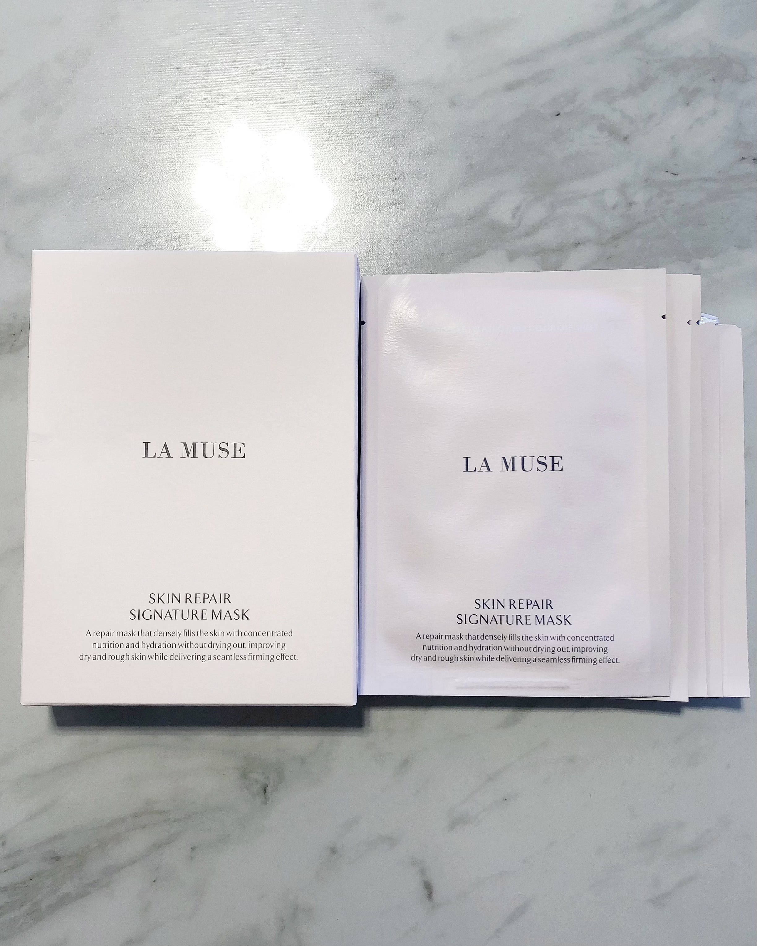 スキンリペアシグネチャーマスク/ラミューズ/シートマスク・パックを使ったクチコミ（1枚目）