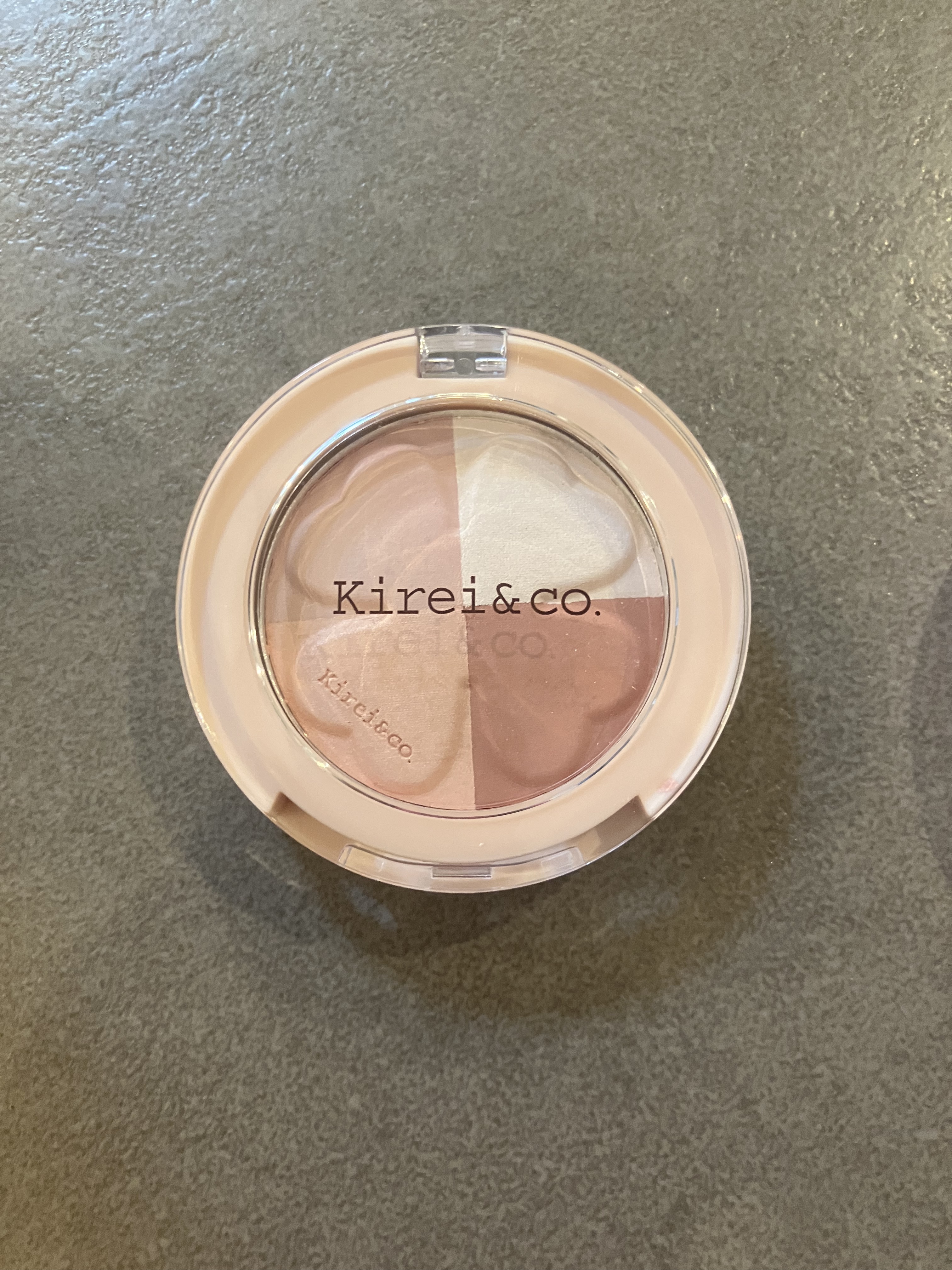 グロウパウダーチーク 01 ローズピンク/Kirei&co./パウダーチークを使ったクチコミ（1枚目）