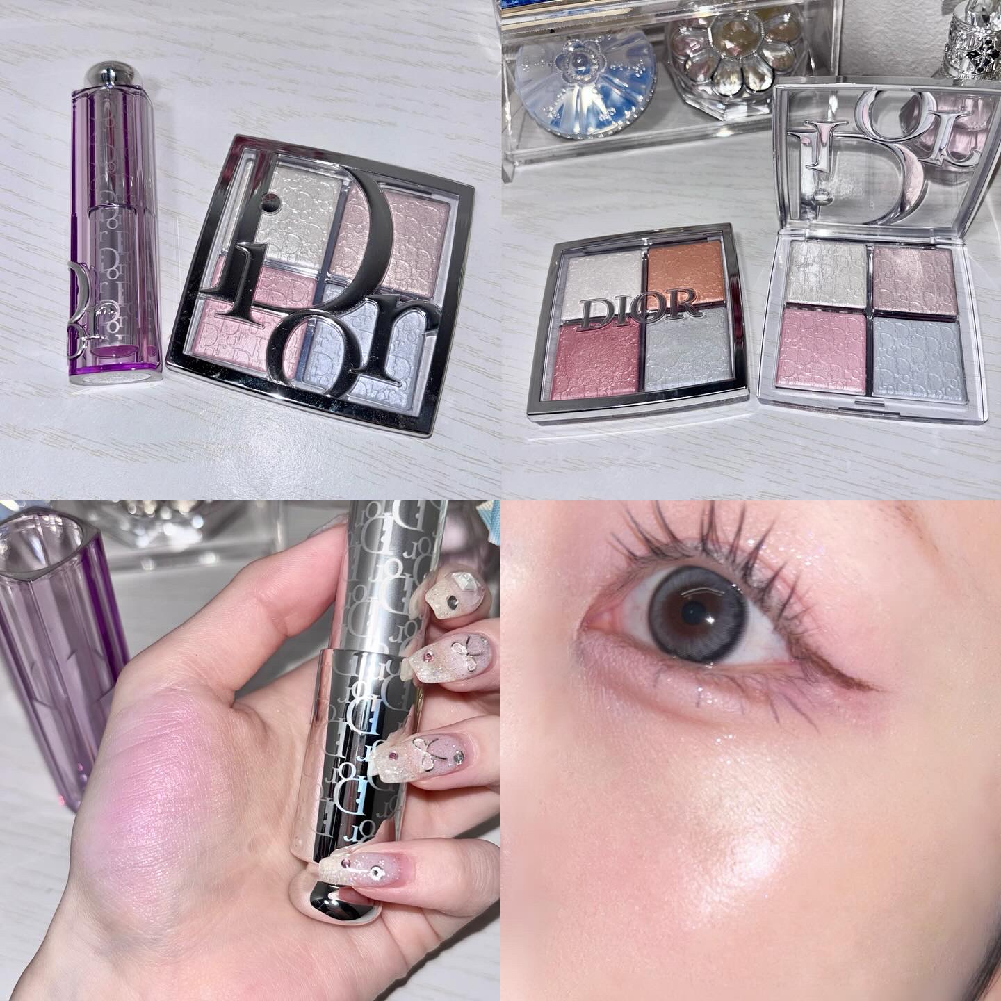 バックステージ ロージー グロウ スティック 063 ピンク ライラック/Dior/チークを使ったクチコミ（1枚目）