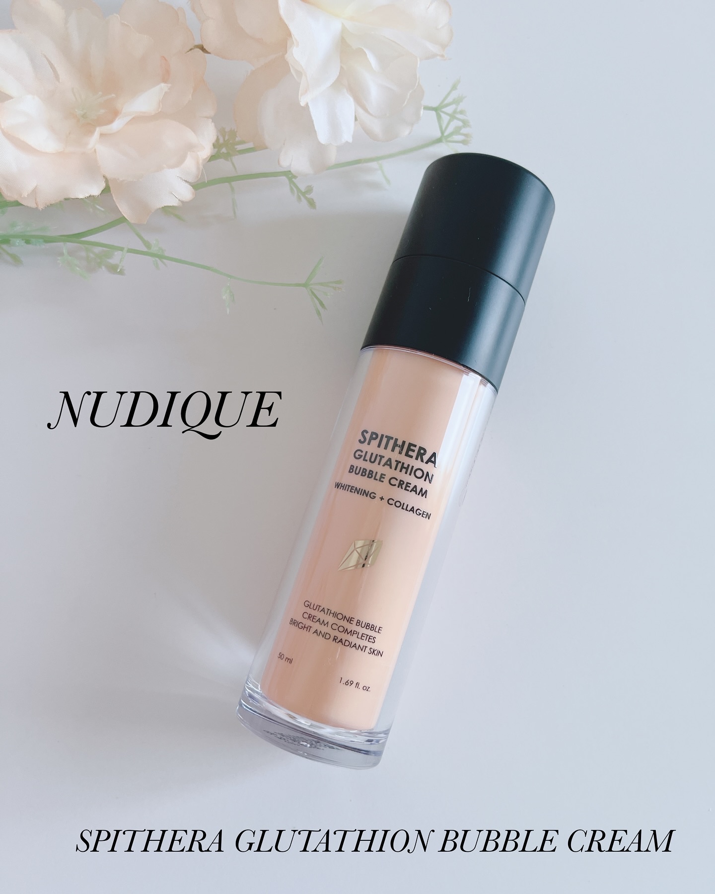スピテラグルタチオンバブルクリーム/NUDIQUE/フェイスクリームを使ったクチコミ（1枚目）