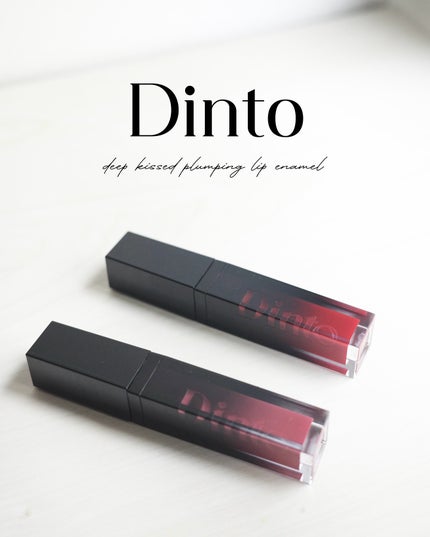 ディープキスド プランピング リップエナメル/Dinto/リップグロスを使ったクチコミ(1枚目)
