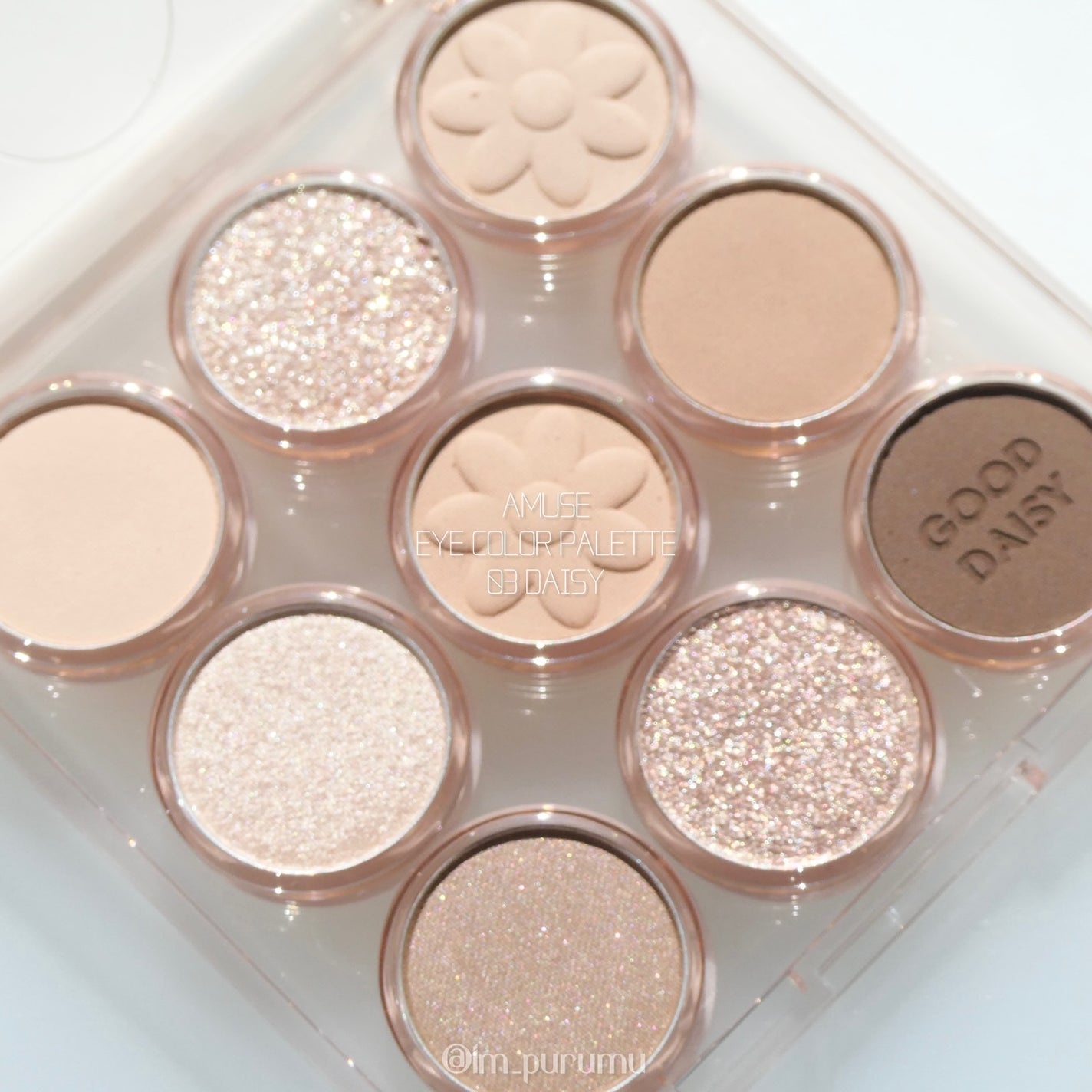 アイカラーパレット/AMUSE/アイシャドウパレットを使ったクチコミ(1枚目)