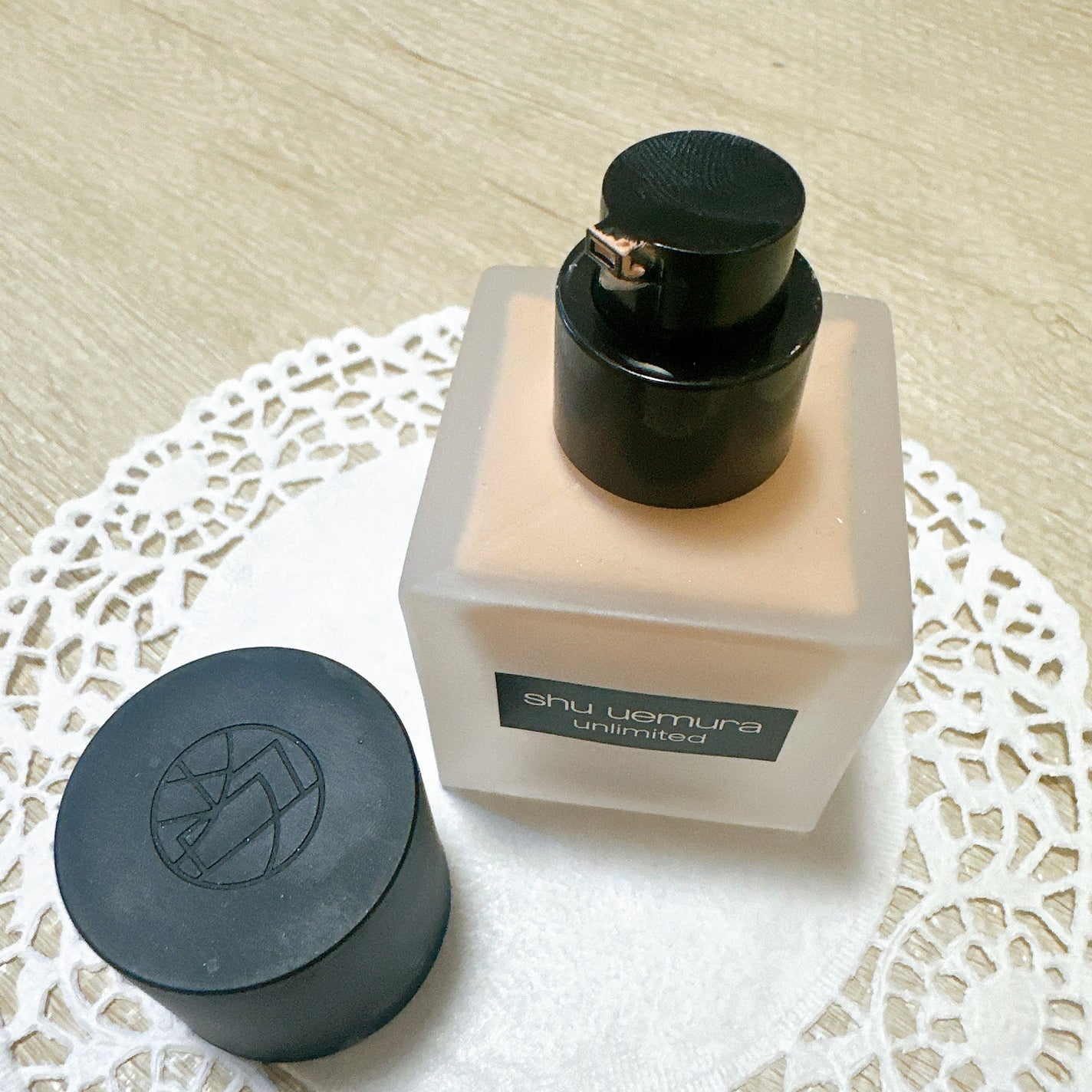 アンリミテッド ラスティング フルイド/shu uemura/リキッドファンデーションを使ったクチコミ(4枚目)