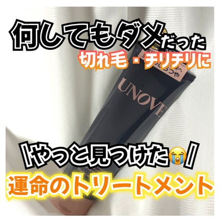 ディープダメージトリートメントEX/UNOVE/洗い流すヘアトリートメントを使ったクチコミ(1枚目)