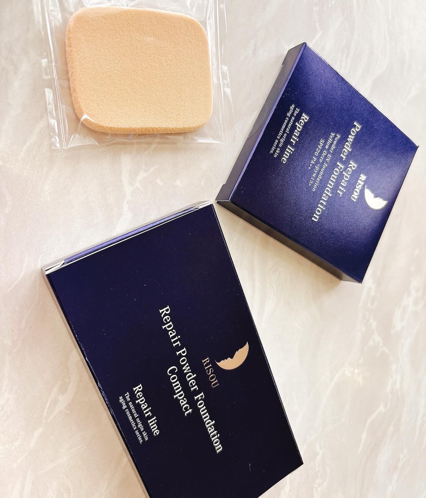 リソウコーポレーション リペアパウダーファンデーションのクチコミ「RISOU（リソウ）「リペアパウダーファンデーション」✨
SPF20・PA++

リソウのマー.....」（2枚目）