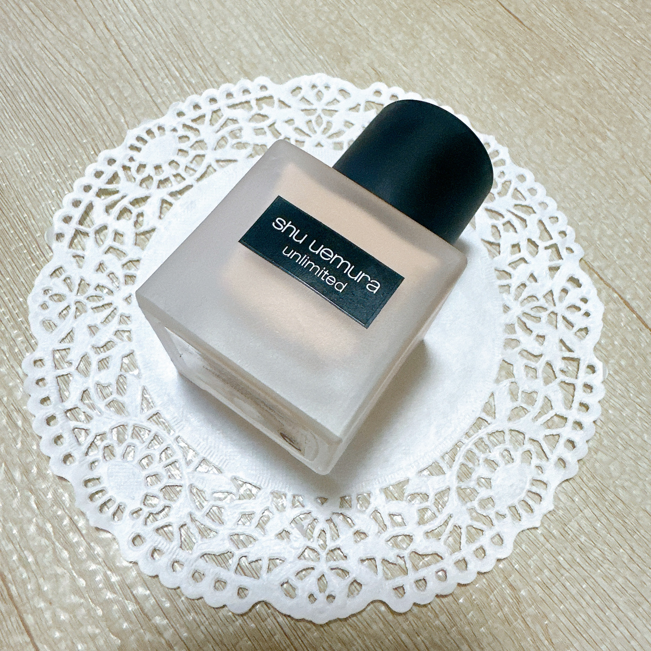 アンリミテッド ラスティング フルイド/shu uemura/リキッドファンデーションを使ったクチコミ（2枚目）