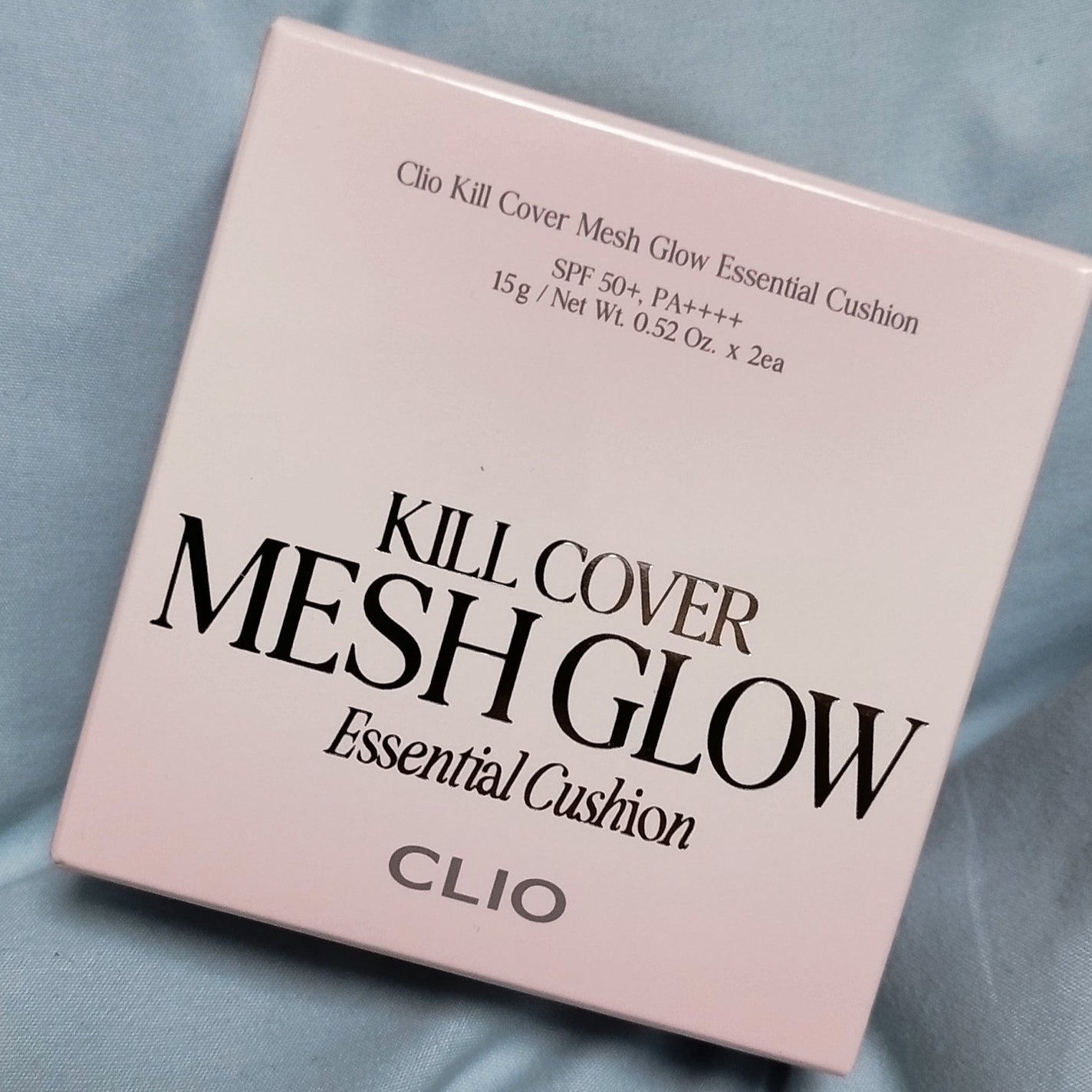 キルカバー メッシュ グロウ エッセンシャル クッション/CLIO/クッションファンデーションを使ったクチコミ(1枚目)