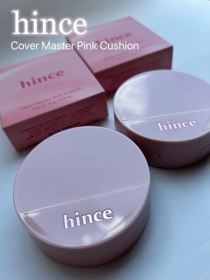 カバーマスターピンククッション/hince/クッションファンデーションを使ったクチコミ(1枚目)