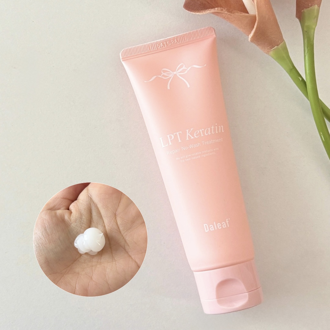 LPTケラチンリペア ノーウォッシュトリートメント/Daleaf/アウトバストリートメントを使ったクチコミ（2枚目）