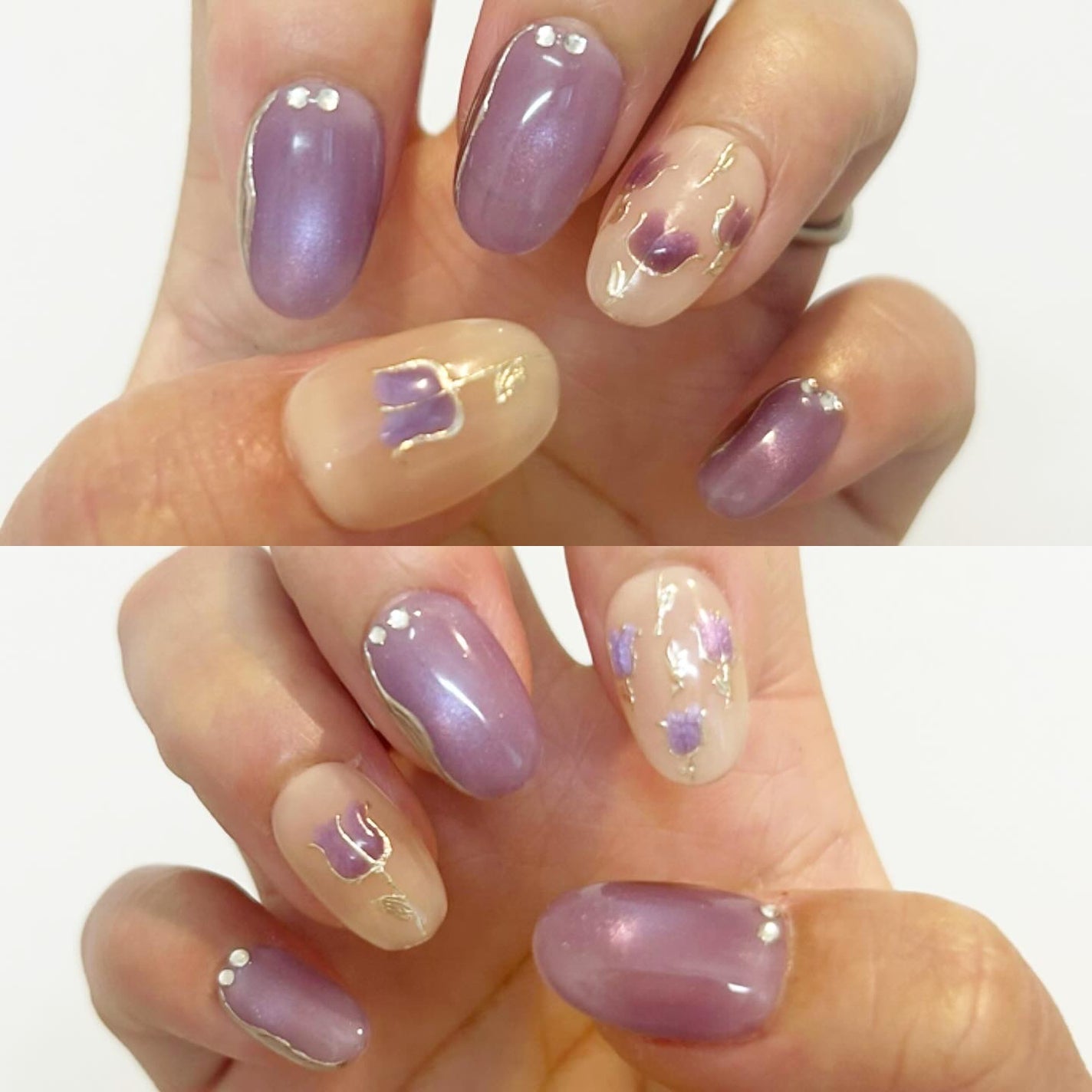 みーぽん on LIPS 「7月につけたネイルチップ記録#ネイル#ネイルチップ#ネイルチッ..」(6枚目)