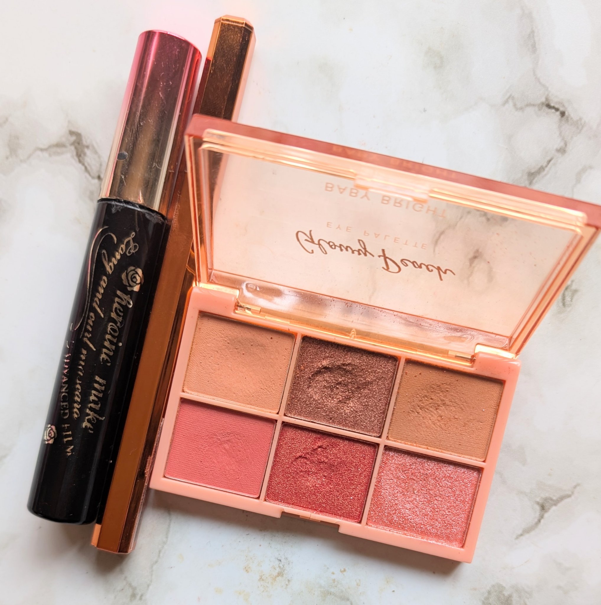 シャインアイシャドウパレット 03 グローリーピーチ/BabyBright/アイシャドウパレットを使ったクチコミ（1枚目）