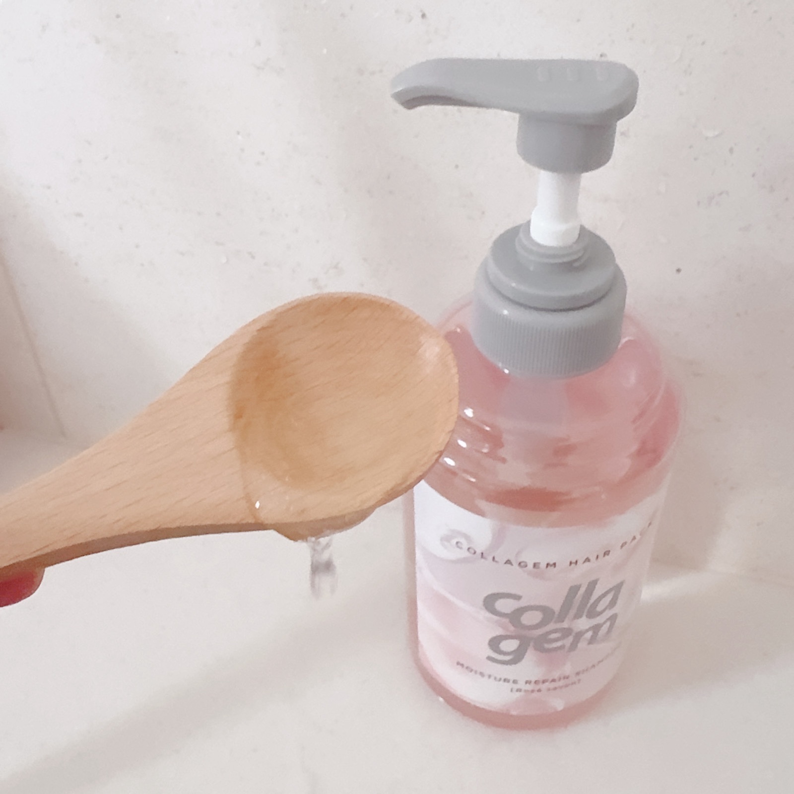 コラジェム モイスチャーリペアシャンプー/トリートメント/collagem/市販シャンプーを使ったクチコミ（2枚目）