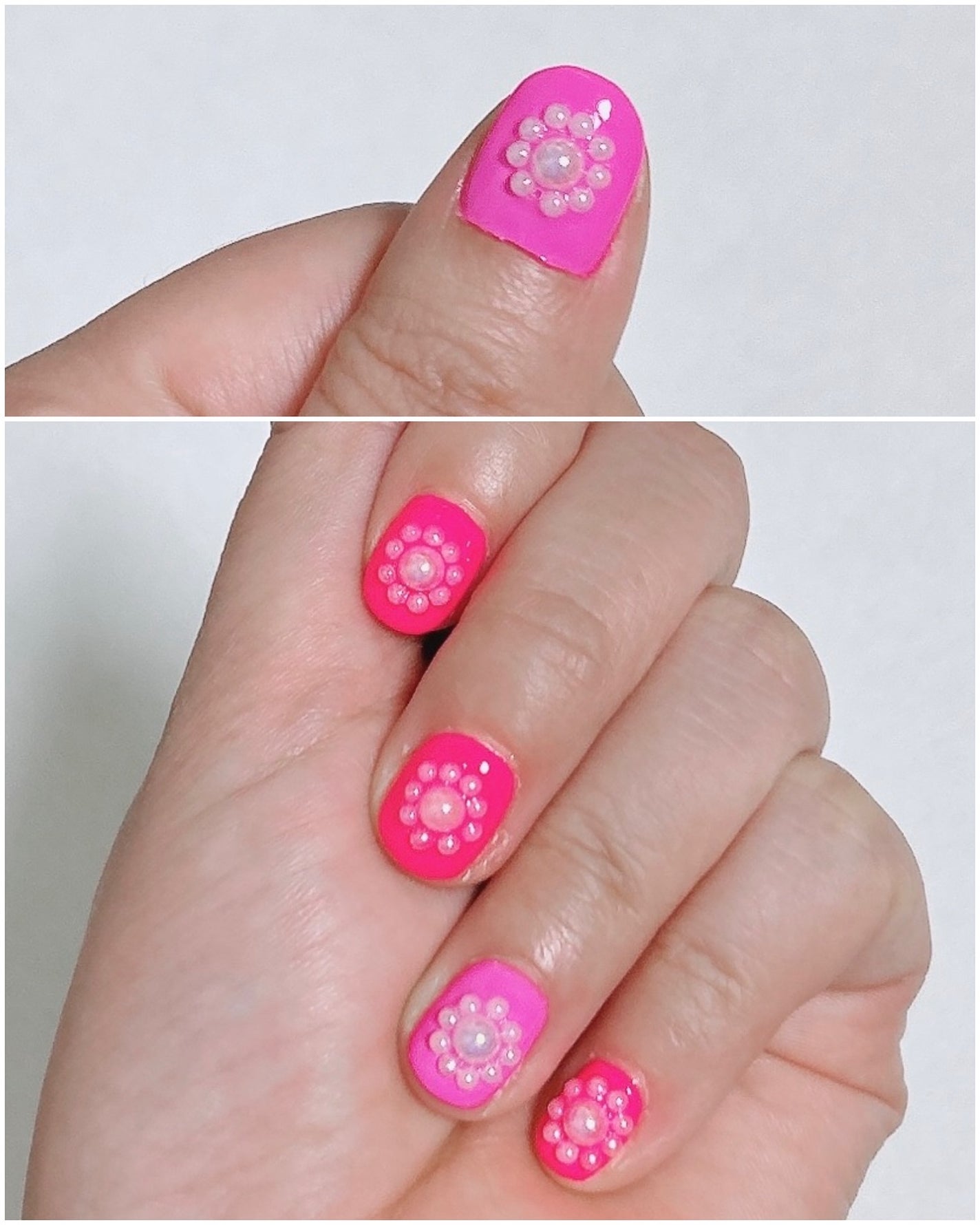 ジェルネイル(ライト対応)/セリア/ジェルネイルを使ったクチコミ(2枚目)