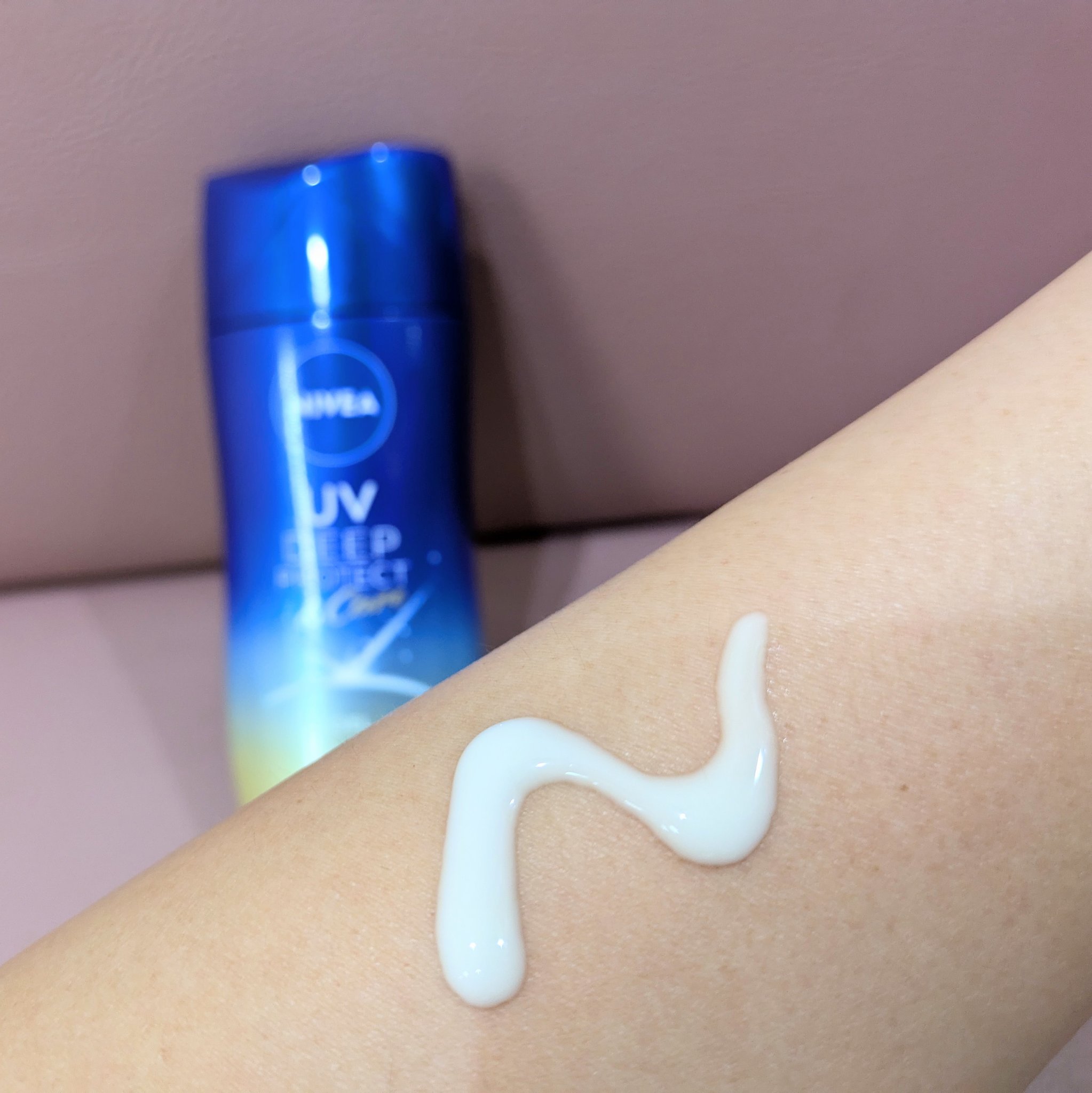 ニベアUV ディープ プロテクト＆ケア ジェル/ニベア/日焼け止めジェルを使ったクチコミ（2枚目）