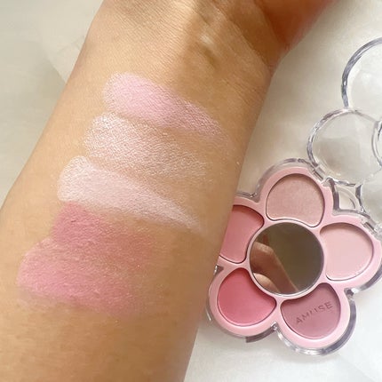 フローラアイパレット/AMUSE/アイシャドウを使ったクチコミ(5枚目)