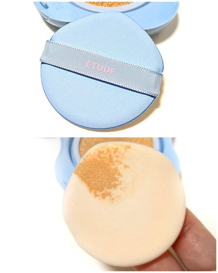 クラウドフィルタークッション/ETUDE/クッションファンデーションを使ったクチコミ(4枚目)