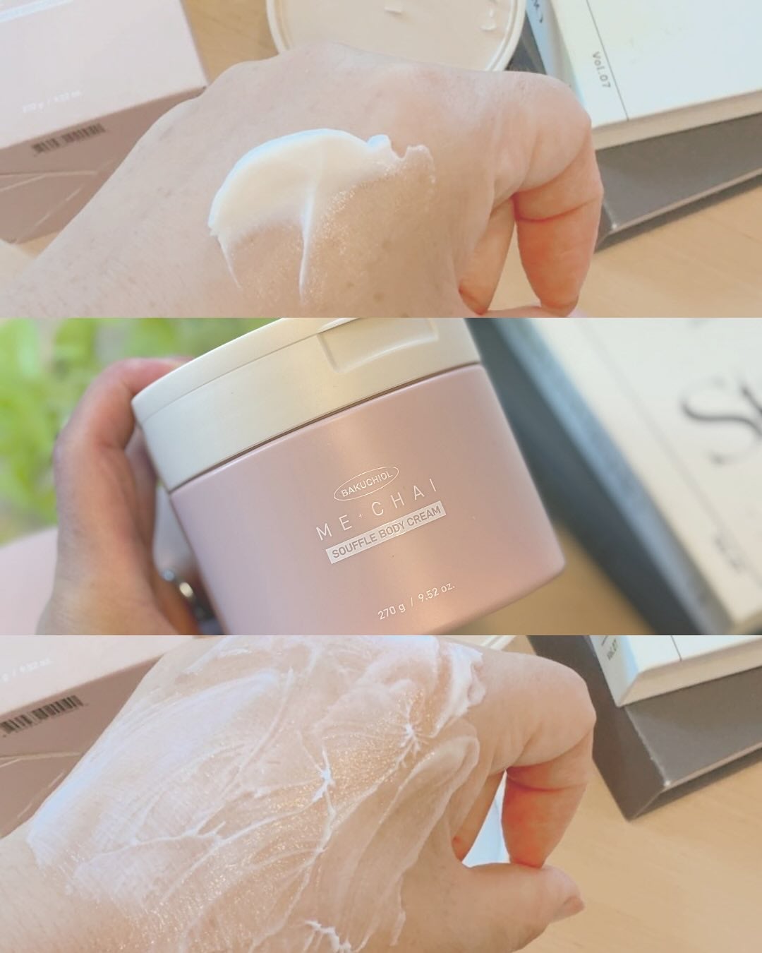 バクチオールスフレボディクリーム/MECHAI/ボディクリームを使ったクチコミ(2枚目)