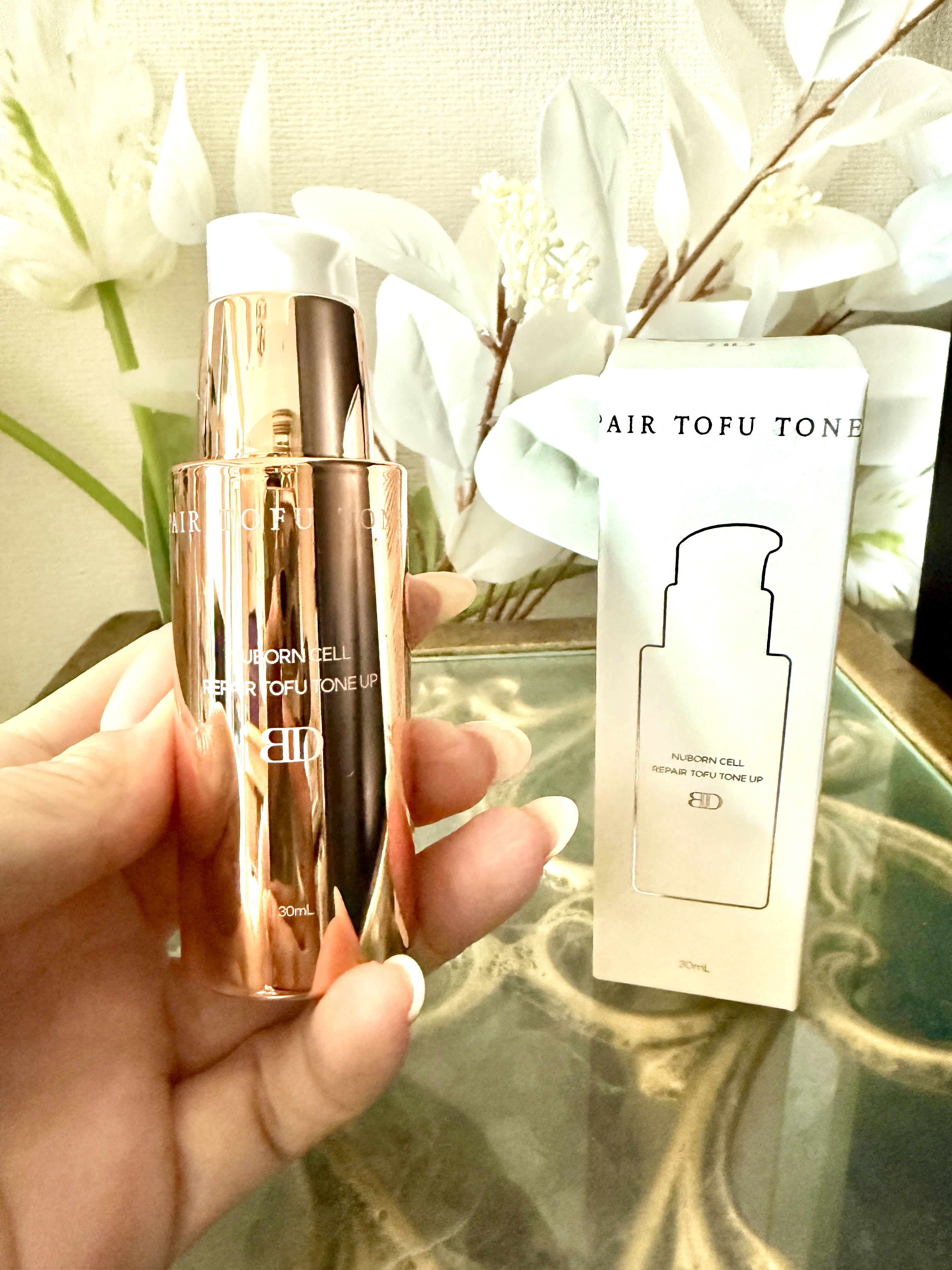 [ブランドゥブ]ヌボンセル リペア豆腐 トーンアップクリーム (SPF40・PA++)/BLANC DUBU/化粧下地を使ったクチコミ（1枚目）