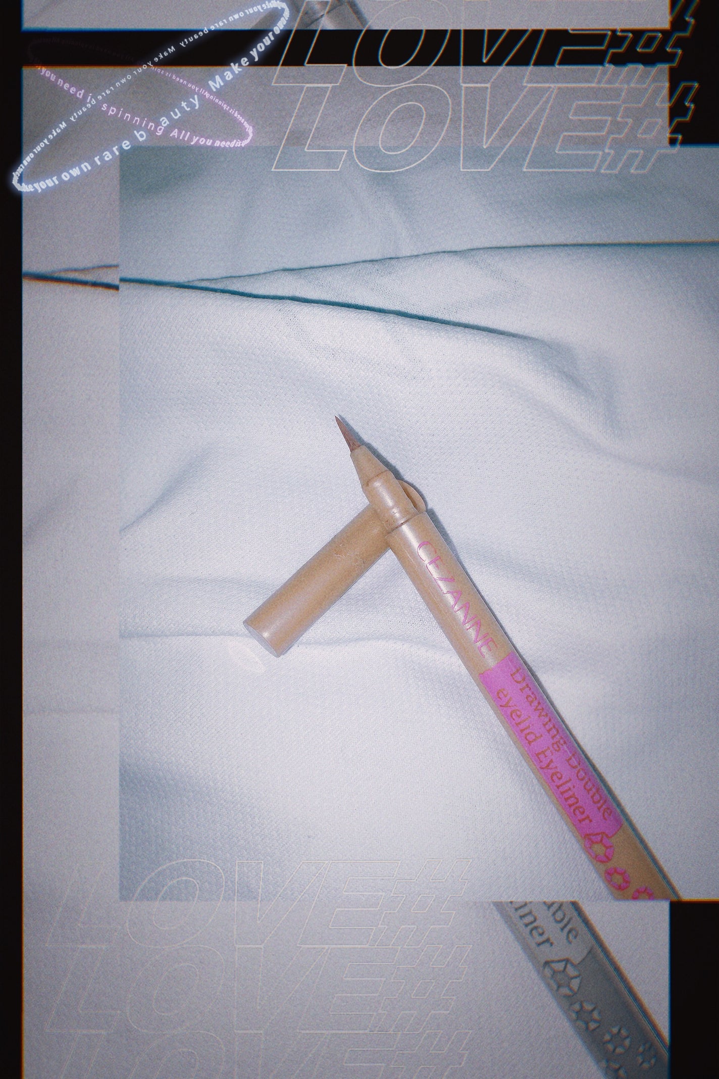 描くふたえアイライナー/CEZANNE/リキッドアイライナーを使ったクチコミ(1枚目)