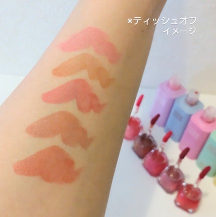 Pudding Glow Tint/LOVBLOVB/口紅を使ったクチコミ(4枚目)