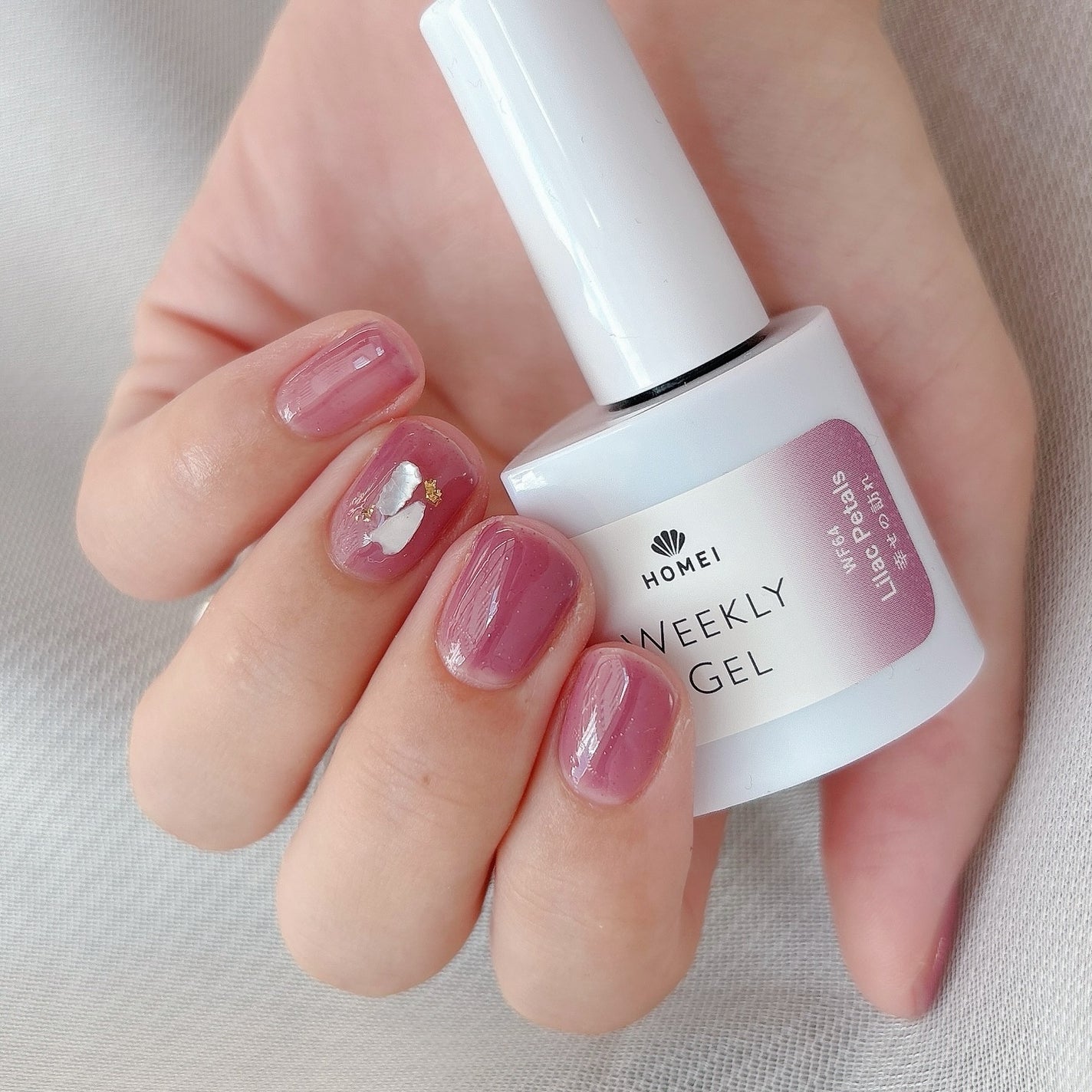 HOMEI ウィークリージェル/HOMEI/ジェルネイルを使ったクチコミ(2枚目)