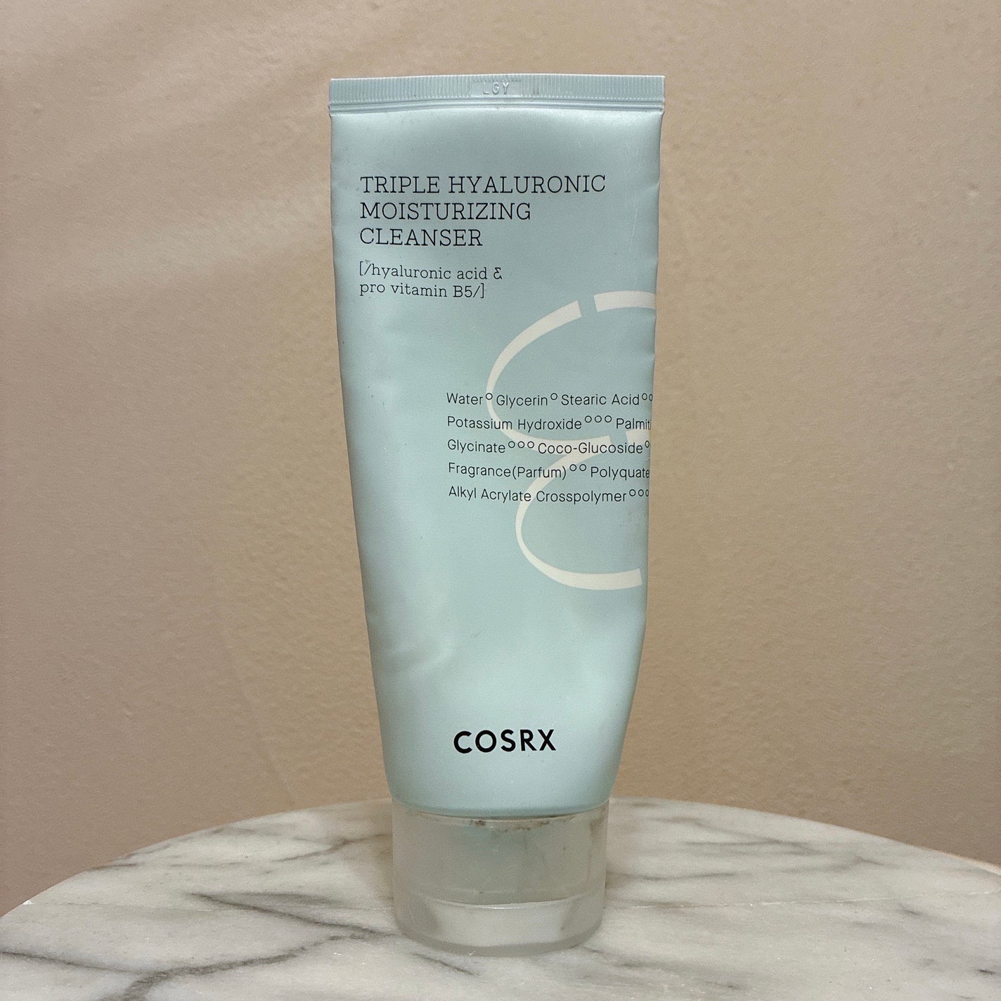 ハイドリウム トリプルヒアルロニックモイスチャライジングクレンザー/COSRX/洗顔フォームを使ったクチコミ(1枚目)