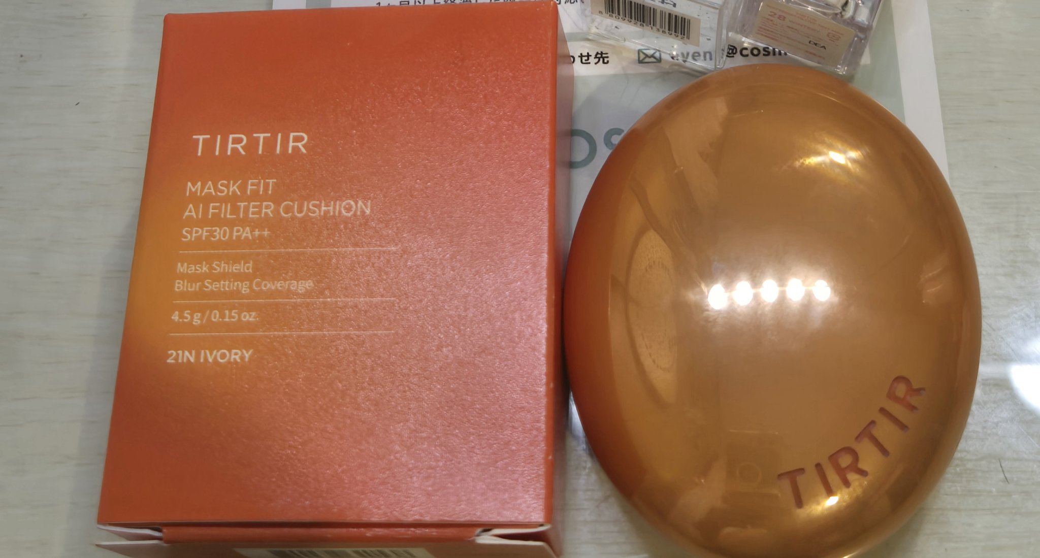 マスクフィット エーアイフィルタークッション/TIRTIR(ティルティル)/クッションファンデーションを使ったクチコミ（1枚目）