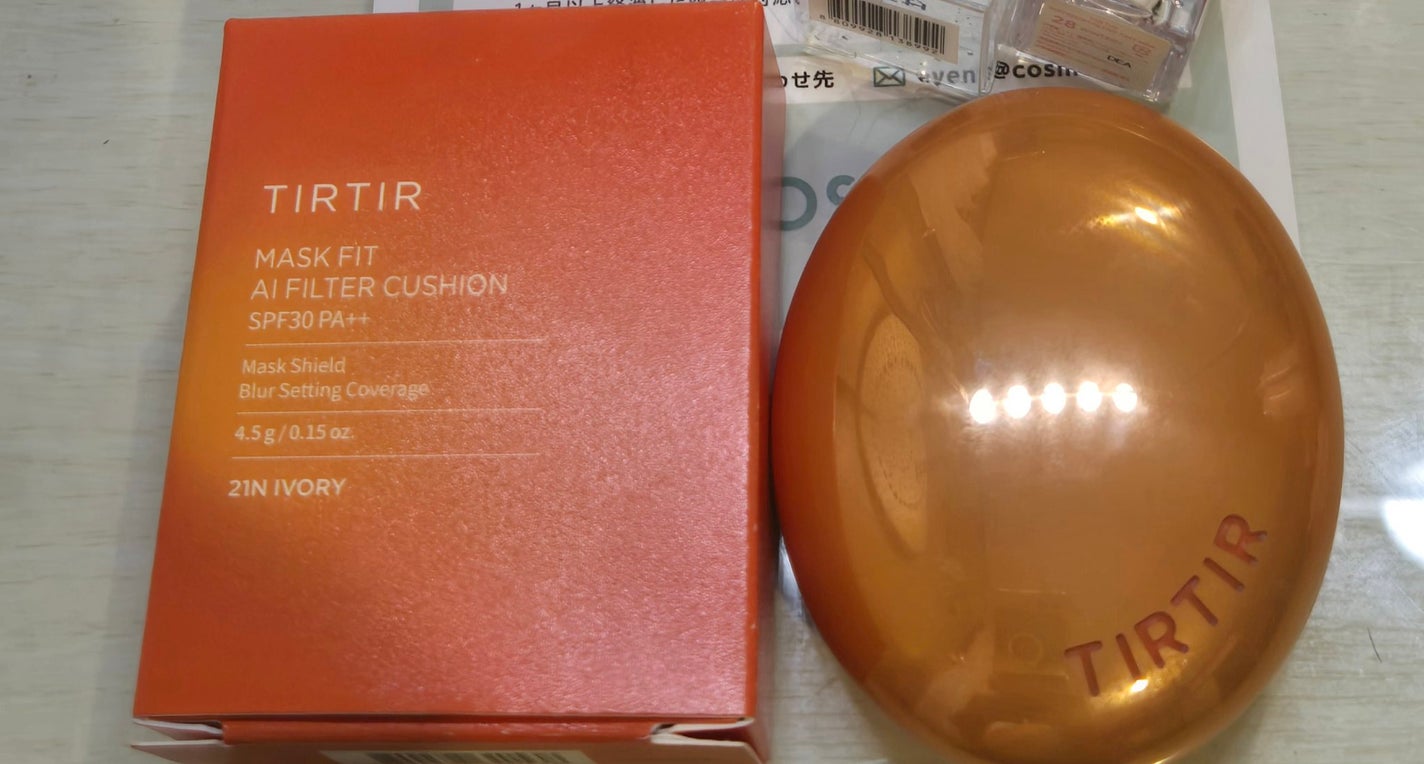 マスクフィット エーアイフィルタークッション/TIRTIR(ティルティル)/クッションファンデーションを使ったクチコミ(1枚目)