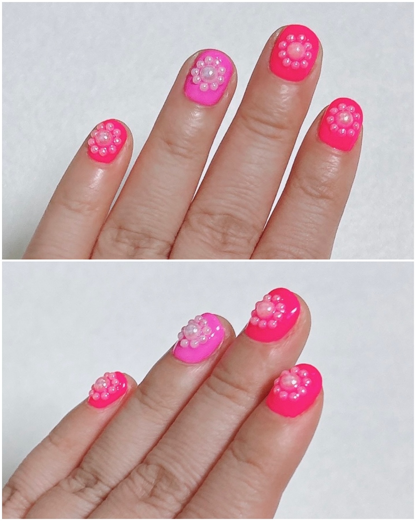 ジェルネイル（ライト対応）/セリア/ジェルネイルを使ったクチコミ（3枚目）