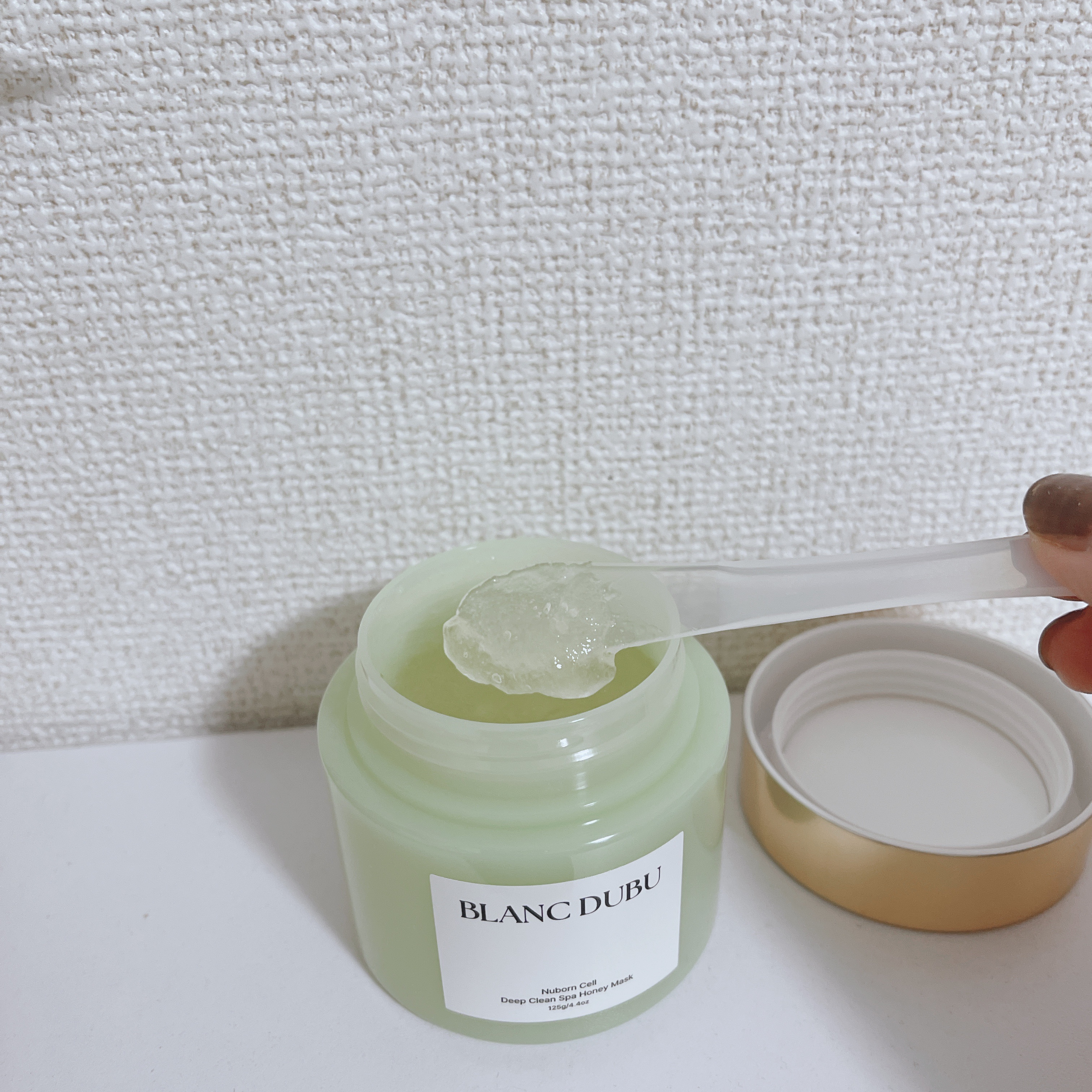 [ブランドゥブ] ヌボンセル ハニースパ クレンジングマスク/BLANC DUBU/その他洗顔料を使ったクチコミ（3枚目）