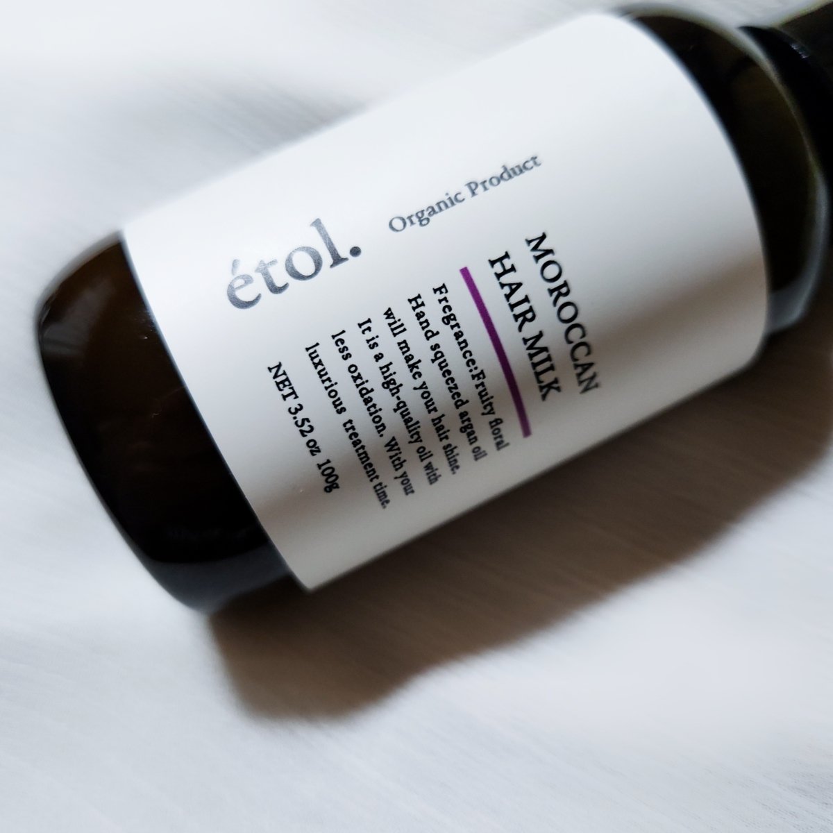 Moroccan hair milk/etol./ヘアミルクを使ったクチコミ（3枚目）