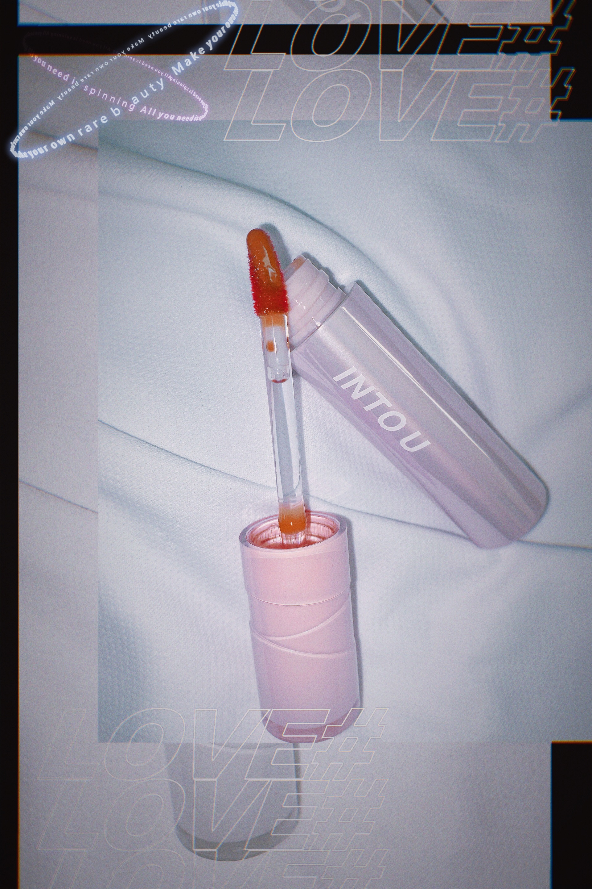 ジューシーパンピンググロス/INTO U/リップグロスを使ったクチコミ（1枚目）