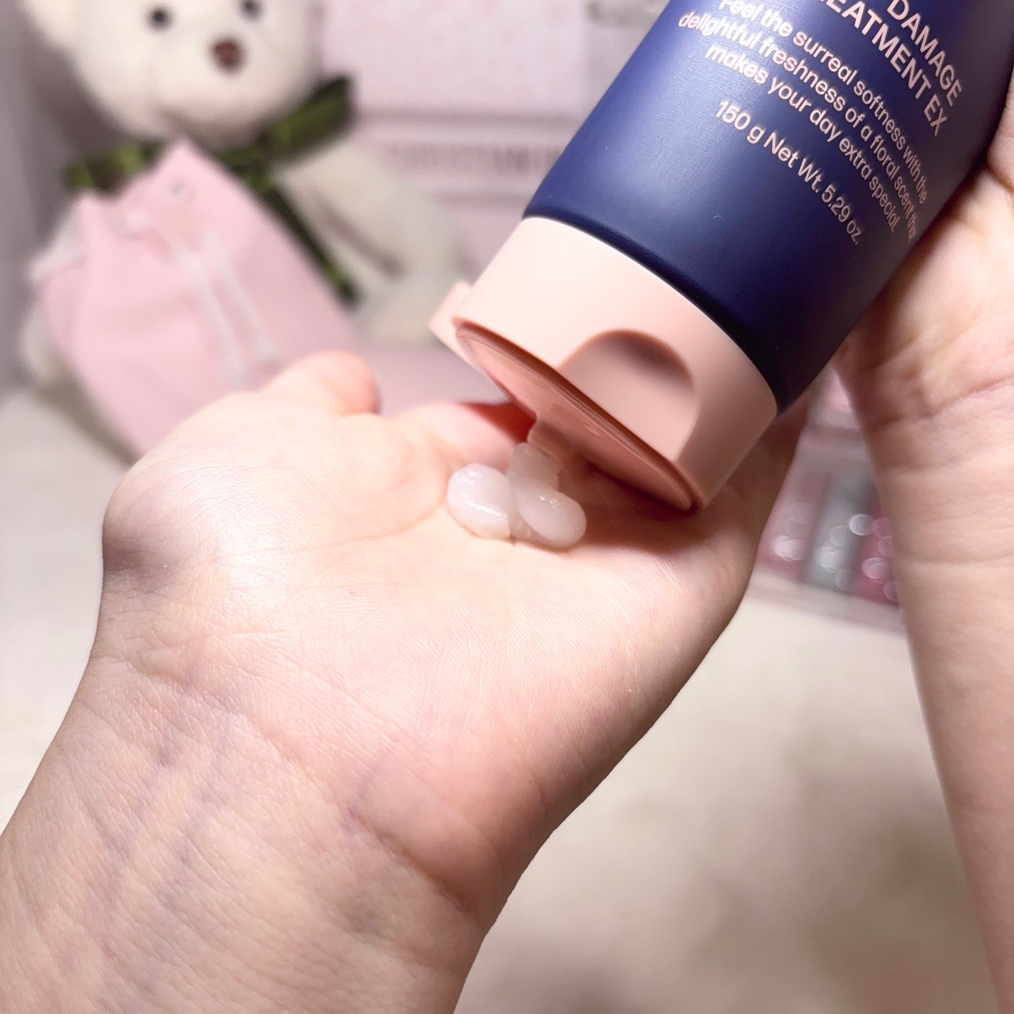 ディープダメージトリートメントEX/UNOVE/洗い流すヘアトリートメントを使ったクチコミ(2枚目)