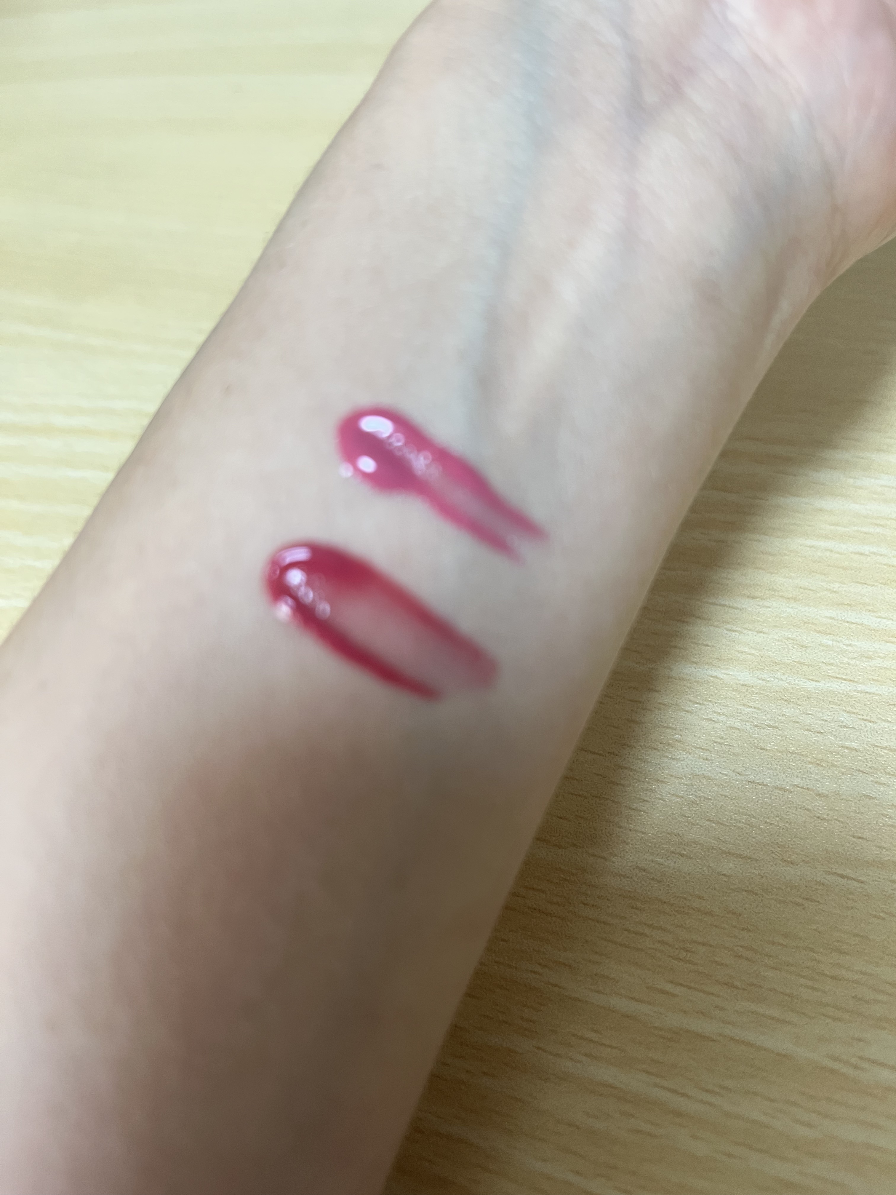 ジューシーデュイティント 23 スウィーティピンク/dasique/リップティントを使ったクチコミ（2枚目）