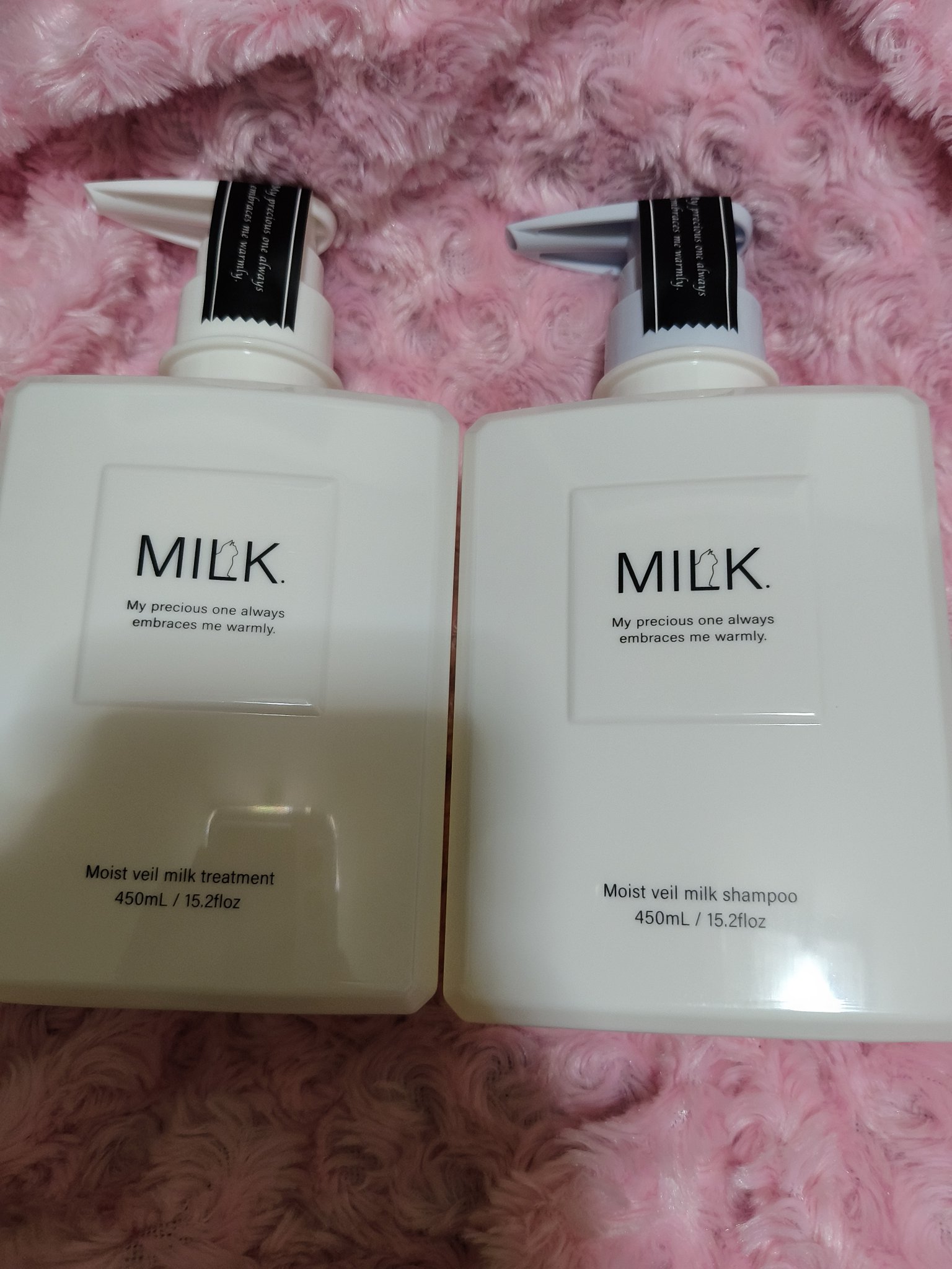 モイストヴェール シャンプー/トリートメント＜無香料＞/MILK./市販シャンプーを使ったクチコミ（1枚目）