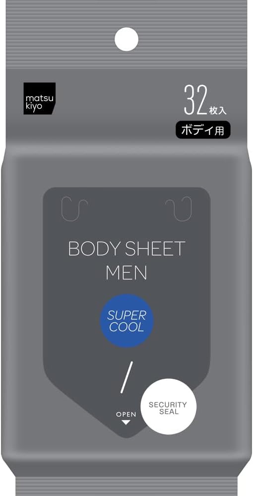 matsukiyo メンズボディシート SUPERCOOL