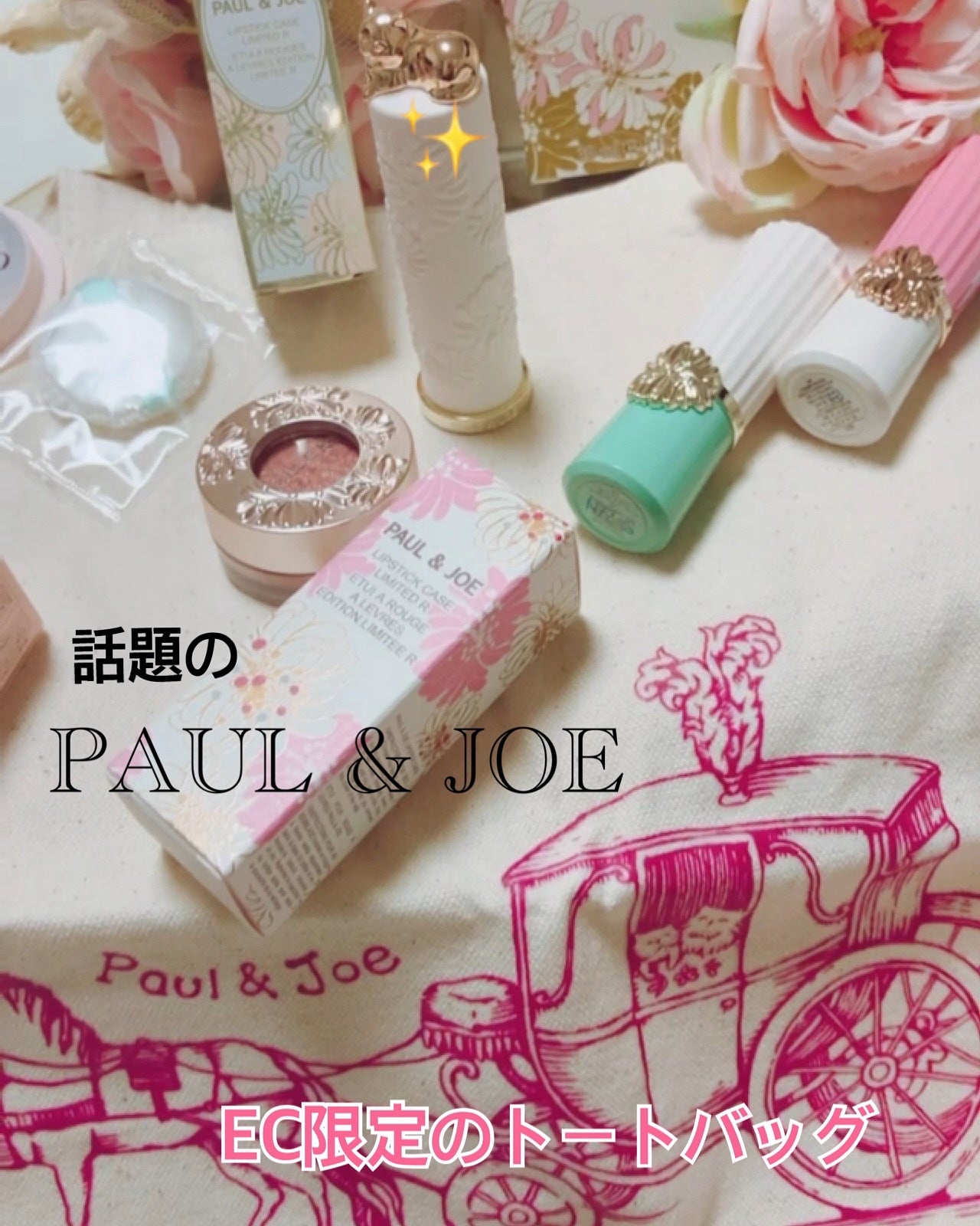 ポール & ジョー リップスティック ケース リミテッド R/PAUL & JOE BEAUTE/その他化粧小物を使ったクチコミ(1枚目)