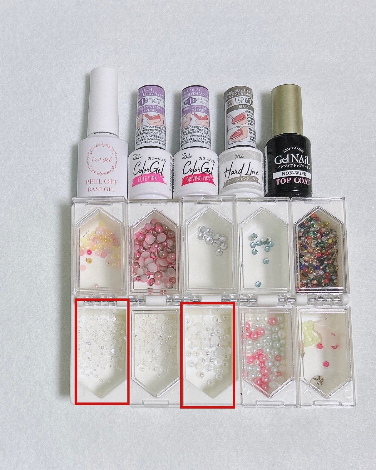 ジェルネイル(ライト対応)/セリア/ジェルネイルを使ったクチコミ(4枚目)