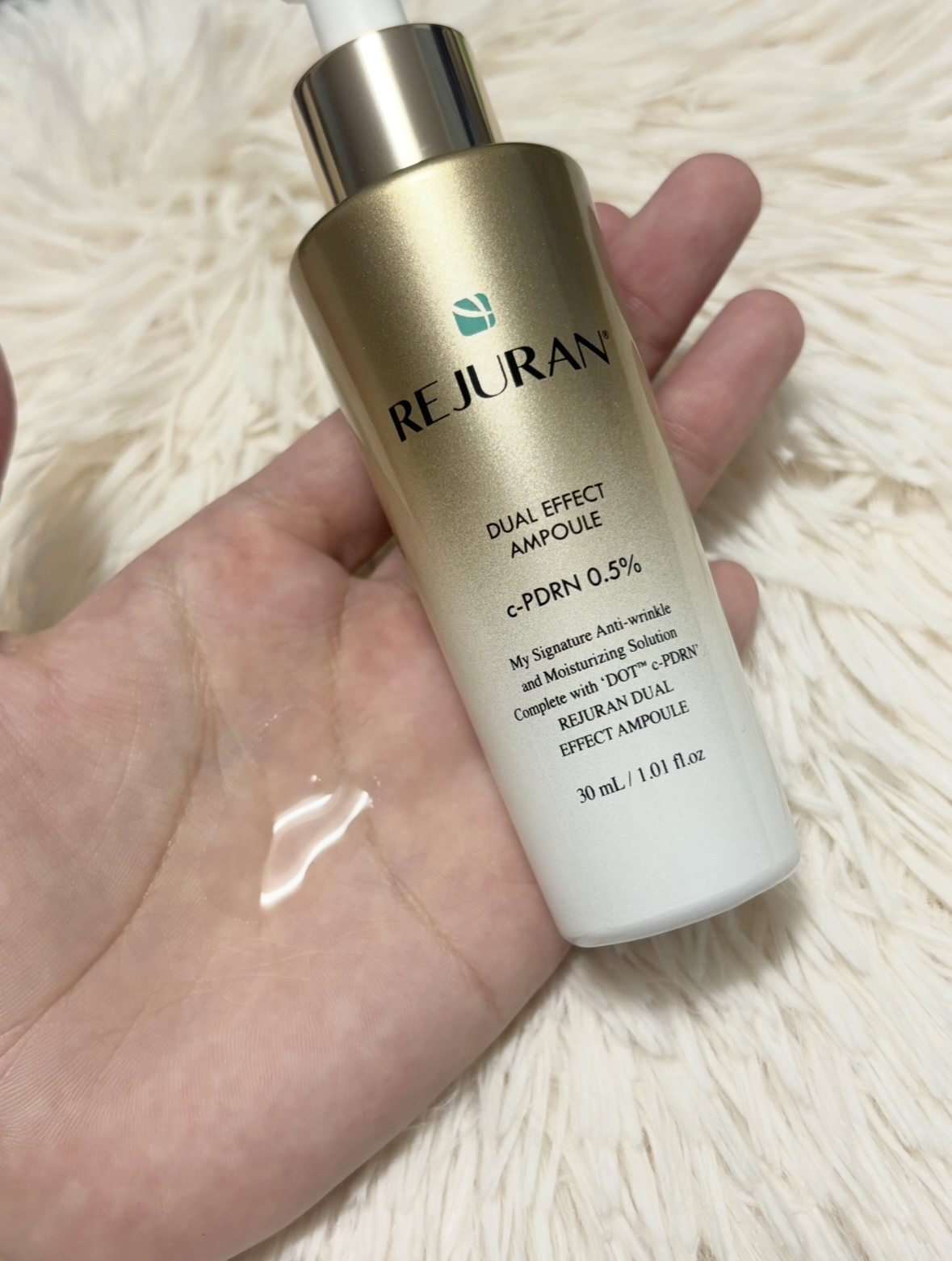 REJURAN デュアル エフェクト アンプル 30mL/REJURAN COSMETICS/美容液を使ったクチコミ（3枚目）