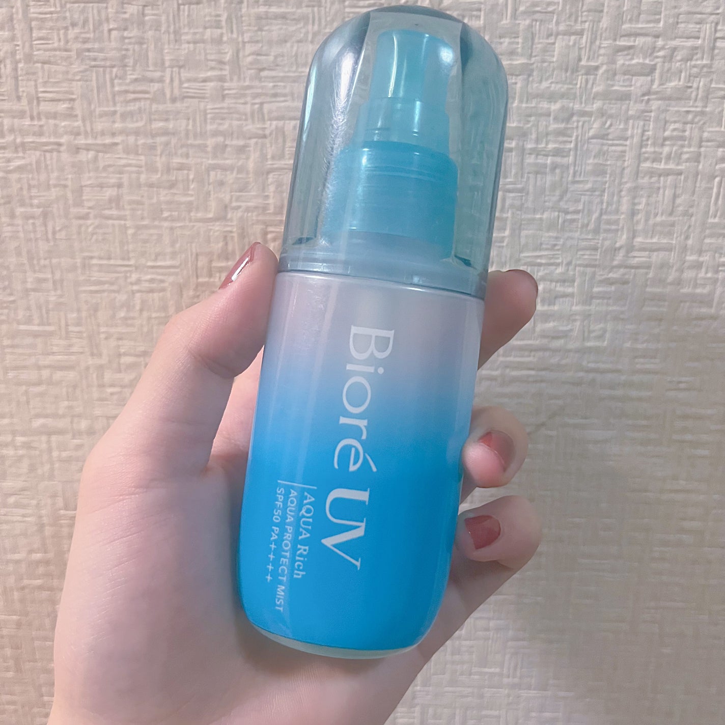 ビオレUV アクアリッチ アクアプロテクトミスト/ビオレ/日焼け止めミスト・スプレーを使ったクチコミ(1枚目)