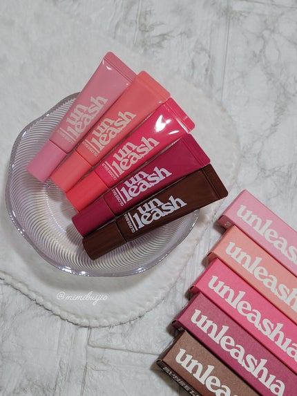 サンセットダズルグロスバーム/unleashia/リップグロスを使ったクチコミ(1枚目)