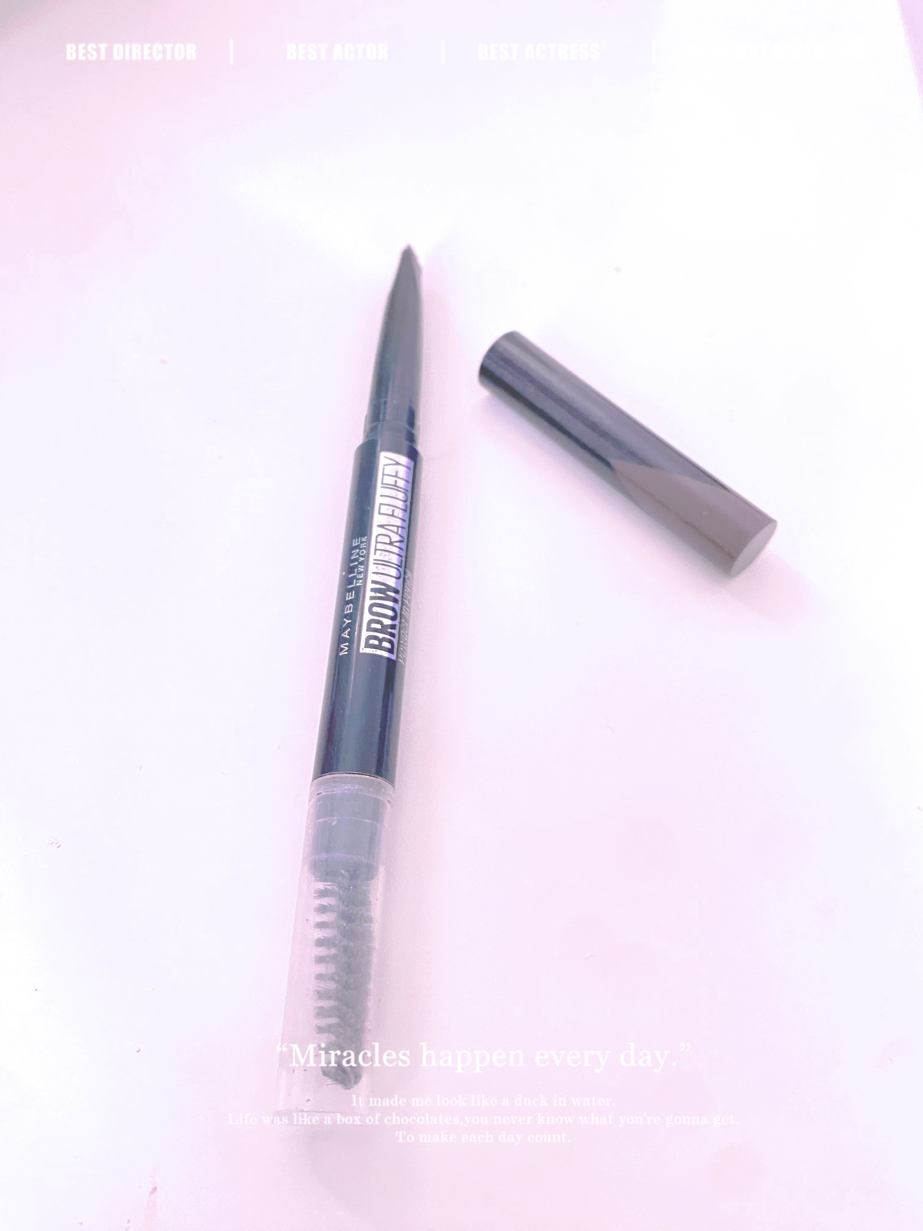 ファッションブロウ パウダーインペンシル N BR-0 暗めの濃茶色/MAYBELLINE NEW YORK/アイブロウペンシルを使ったクチコミ（1枚目）