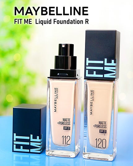 フィットミー リキッドファンデーション R/MAYBELLINE NEW YORK/リキッドファンデーションを使ったクチコミ(1枚目)