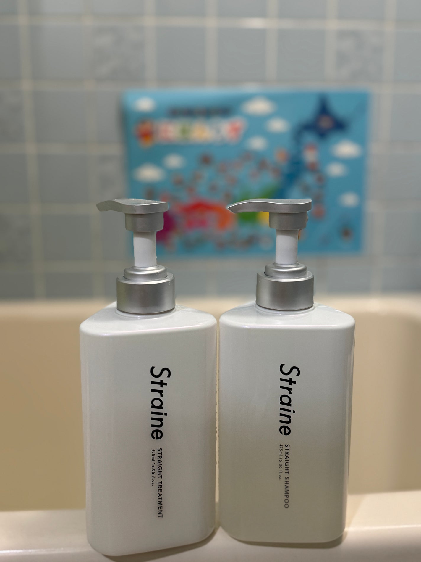 ストレートシャンプー/ストレートトリートメント ホワイトブロッサムの香り/Straine/市販シャンプーを使ったクチコミ(1枚目)