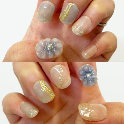 みーぽん on LIPS 「7月につけたネイルチップ記録#ネイル#ネイルチップ#ネイルチッ..」(4枚目)