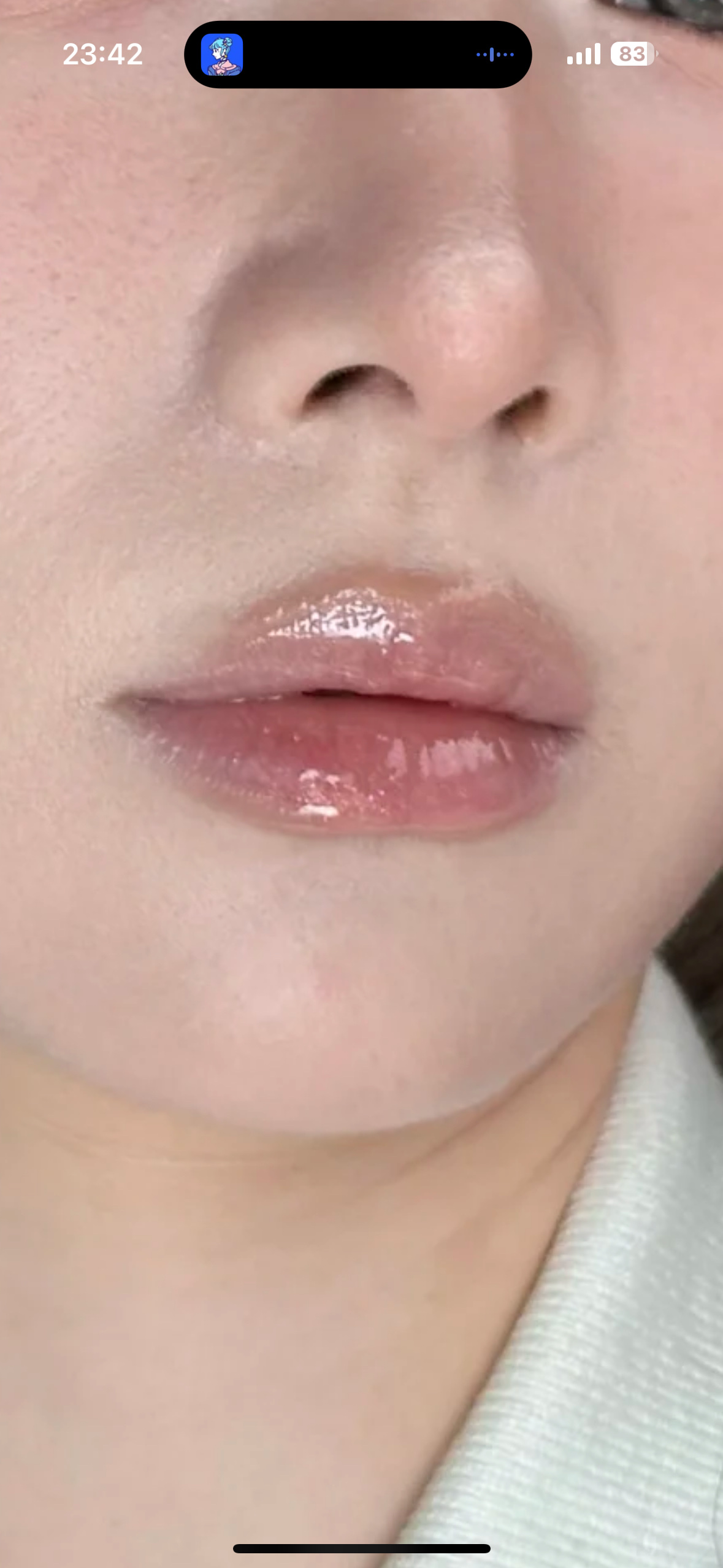 グロス リュクス N4 イースト コースト/TOM FORD BEAUTY/リップグロスを使ったクチコミ（2枚目）