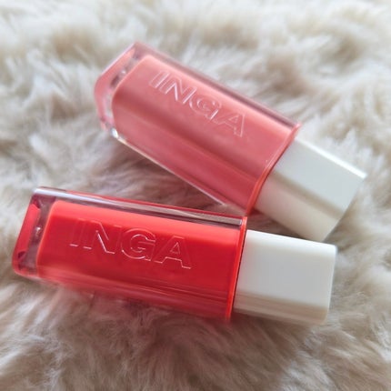 ウォーターグローリップティント/INGA/リップティントを使ったクチコミ(2枚目)
